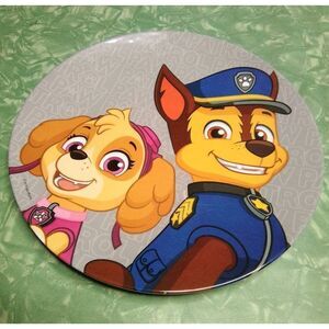 Paw Patrol Zak Designs Embossed 9" Plate.